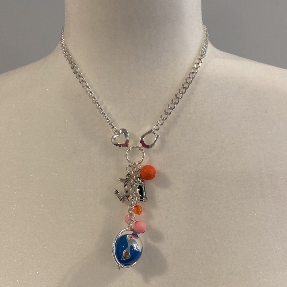 ☀️ Silver Charm Necklace